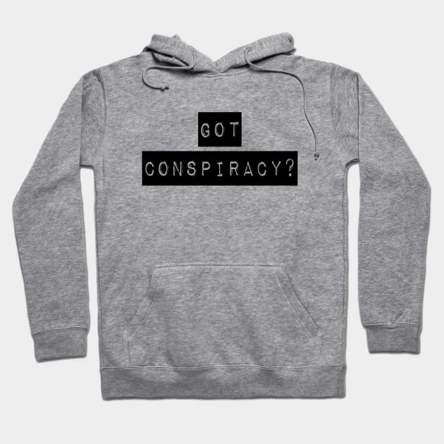 Got Conspiracy? | The Truth Shirt | Conspiracy Theory Gift Hoodie by DesignsbyZazz